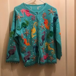 Seahorse cardigan